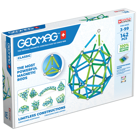 GEOMAG Geomag Green Line Color, 142 Pieces 274